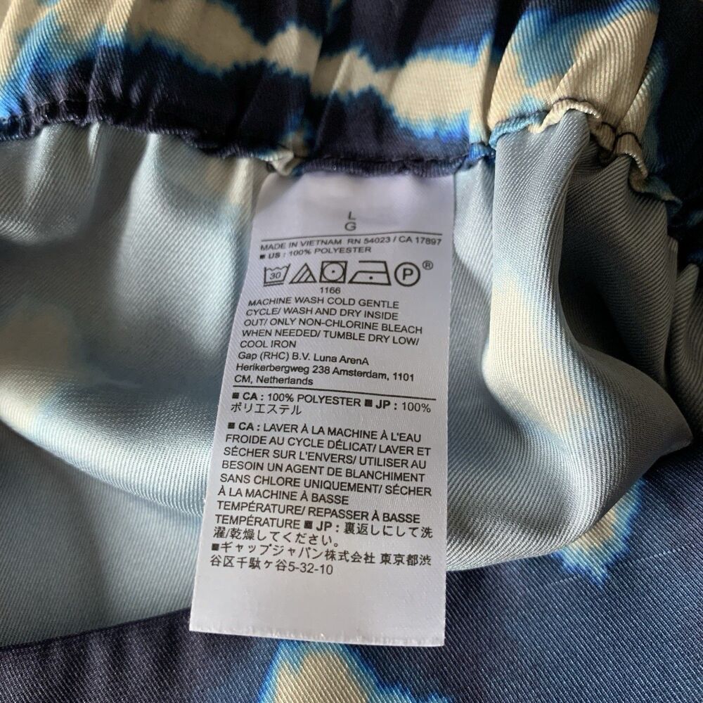 Banana Republic Blue and cropped White Wide Leg Pants - Picture 6 of 8